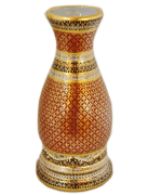 Lotus Based vase in Pikul-Thong pattern