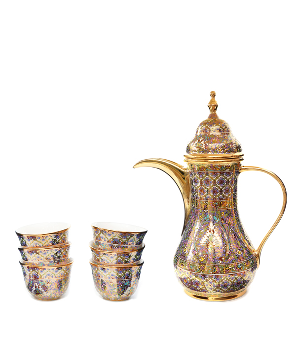 Arabic coffee cup (Lite Purple tone color)